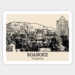 Roanoke - Virginia Magnet